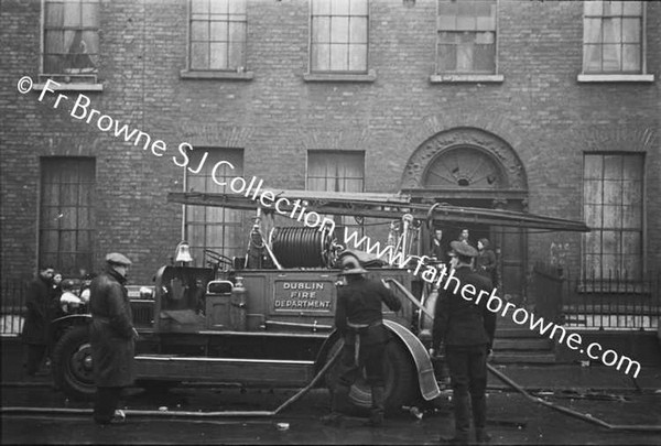 FIRE IN LOWER GARDINER STREET